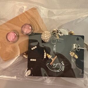 Stud earrings mystery bundle with - 10 pairs